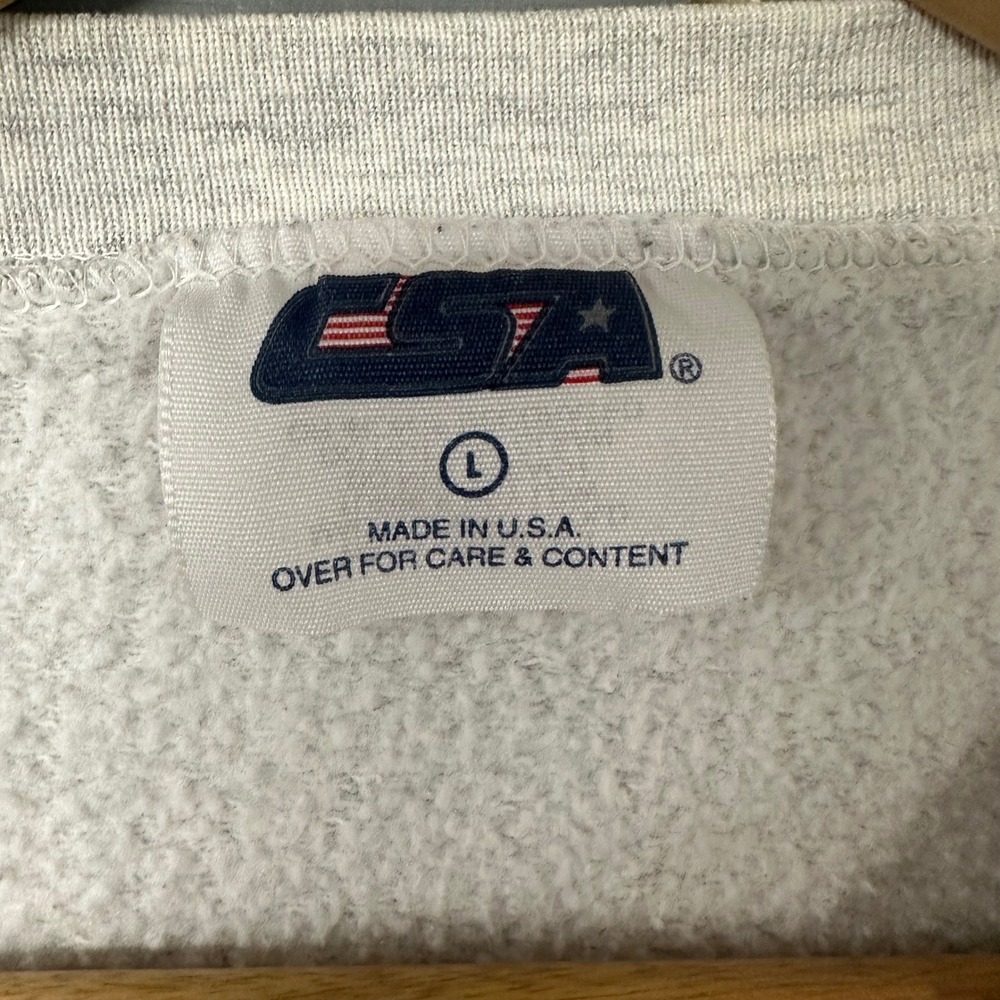 Vintage 90s USA Made Graphic Sweatshirt 01 01 00 The Mark of The Millennium L - Picture 3 of 4